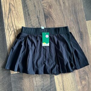 NEW Halara High Waisted Pleated 2-in-1 Side Pocket Adjustable Buckle Mini Skirt